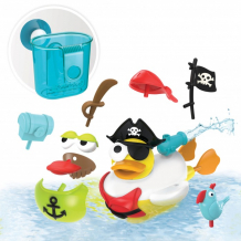 Купить yookidoo игрушка водная утка-пират с водометом и аксессуарами 40170