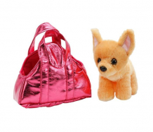 Купить мягкая игрушка мой питомец собака в сумочке чихуахуа 18 см ct151529-19ac ct151529-19ac