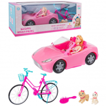Купить girls club машинка с куклой и аксессуарами it107466