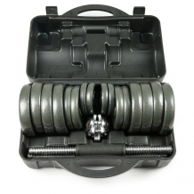 Купить atlas sport набор металлических гантелей в чемодане 30 кг 2071000320311