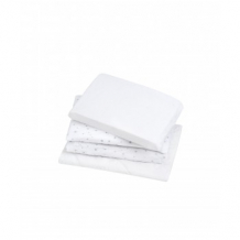 Купить набор для кроватки-манежа mothercare, белый, серый mothercare 9944020