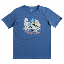 Купить футболка детская quiksilver ss days on bright cobalt синий ( id 1201630 )