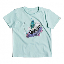 Купить футболка детская quiksilver log bear boy eggshell blue голубой ( id 1195199 )