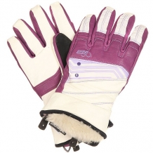 Купить перчатки сноубордические женские pow feva glove lavender фиолетовый,черный,белый ( id 1170941 )