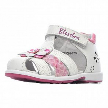 Купить сандалии blessbox, цвет: белый/розовый ( id 12400888 )