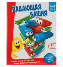 Купить настольная игра s+s toys падающая башня ( id 9684381 )
