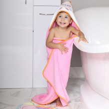 Купить полотенце для купания uviton kitten 90х90 см, розовое ( id 16956783 )