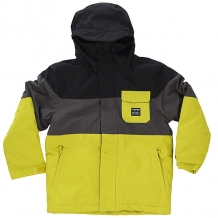 Купить куртка утепленная детская billabong tribong yellow серый,желтый,черный ( id 1192498 )