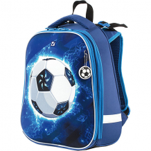 Купить ранец brauberg premium "футбол", с брелоком, синий ( id 12182160 )
