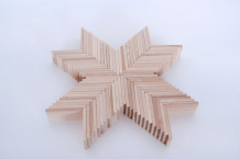 Купить деревянная игрушка мишка кострома набор для конструирования брусочки № 2 3305