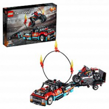 Купить конструктор lego technic 42106 шоу трюков на грузовиках и мотоциклах ( id 12180652 )