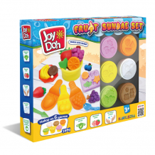 Купить joy-doh набор массы для лепки фруктовое разнообразие frut-168 pot