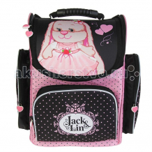 Купить jack&lin школьный рюкзак зайка лин в платье jl-102017-4