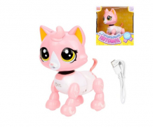 Купить интерактивная игрушка наша игрушка котенок смышленый питомец e5599-9