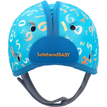 Купить мягкая шапка-шлем для защиты головы safehead baby числа, синий ( id 13412834 )