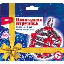 Купить новогодняя игрушка lori плетение из бусин "новогоднее украшение" ( id 13126168 )