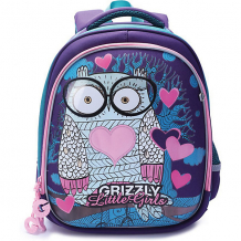 Рюкзак школьный Grizzly, фиолетовый ( ID 11046768 )