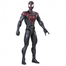 Купить hasbro spider-man e2324/e2346 фигурка человека паука pow.pack майлз моралес 30 см