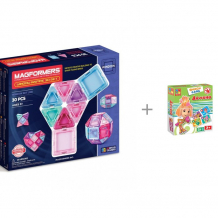 Купить конструктор magformers магнитный window inspire 30 элементов и vladi toys vt2107-01 игра настольная домино фиксики 