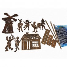 Купить набор фигурок для театра теней крошки в окошке "бременские музыканты" ( id 12729073 )