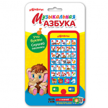 Мультиплеер Азбукварик «Музыкальная азбука», красный ( ID 10948437 )