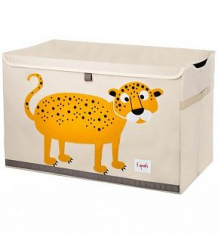 Купить сундук для хранения игрушек 3 sprouts леопард ( id 6531241 )