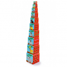 Купить развивающая игрушка scratch кубики stacking tower animals of the world 6181034