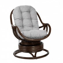 Купить кресло для мамы rattandesign качалка kara с подушкой 0130