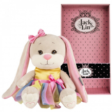 Купить мягкая игрушка jack&lin зайка в радужном платье 25 см jl-022006-25