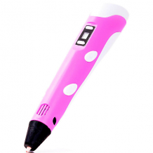Купить 3d ручка spider pen lite с жк дисплеем, розовая ( id 10444766 )