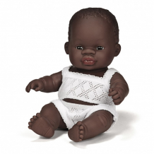 Купить miniland кукла девочка африканка 21 см 31124