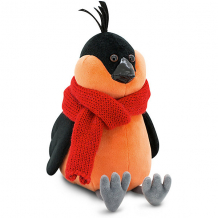 Купить мягкая игрушка orange life снегирь: красный шарф, 20 см ( id 8316983 )