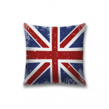 Купить joyarty наволочка декоративная на молнии винтажный флаг великобритании 45x45 см sl_33102
