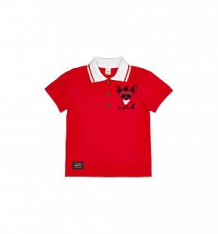 Купить футболка-поло lucky child лемур в париже, цвет: красный ( id 10475276 )