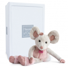 Купить мягкая игрушка histoire d’ours мышка из коллекции glitter 38 см ho2649