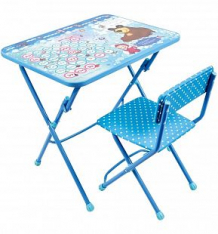 Купить набор мебели nika kids умничка 1 азбука 4. маша и медведь, цвет: голубой ( id 9752655 )