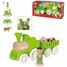 Купить игровой набор brio "мой родной дом" фермерский поезд ( id 13054487 )