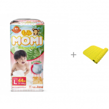 Купить momi подгузники трусики l (9-14 кг) 44 шт. с ковриком для ванны roxy-kids 