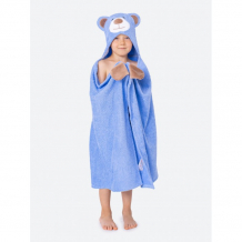Купить babybunny полотенце детское махровое с капюшоном мишка m 125х65 см 7a21