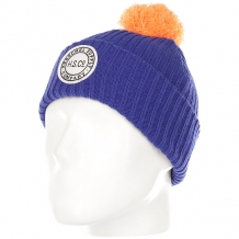 Купить шапка детская herschel alpine youth surf the web/tangerine синий,оранжевый ( id 1189306 )