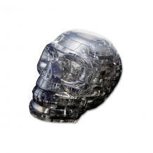 Купить кристаллический пазл 3d "черный череп", crystal puzzle ( id 5397227 )