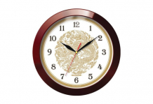 Купить часы troyka настенные с рисунком золотой дракон 11131190