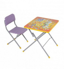 Комплект детской мебели Фея Досуг № 201 Алфавит, цвет: оранжевый ( ID 105300 )
