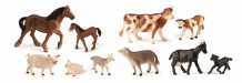 Купить miniland фигурки животных в наборе farm animals with babies 10 шт. 27430