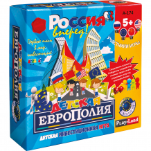 Купить настольная игра play land детская европолия ( id 11019645 )