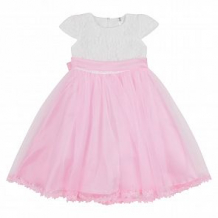 Купить платье santa&barbara, цвет: белый/розовый ( id 11048366 )