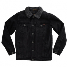 Купить куртка джинсовая детская billabong barlow trucker boy salty vinta black синий ( id 1187969 )