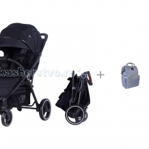 Купить прогулочная коляска sweet baby suburban compatto с рюкзаком для мамы yrban mb-104 в голубой расцветке 