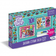 Купить набор пазлов 2в1 littlest pet shop "дизайн-студия" всегда вместе! с сюрпризом ( id 10986273 )