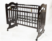 Купить детская кроватка женечка 11 колесо-качалка женечка-11 (колесо-качалка)